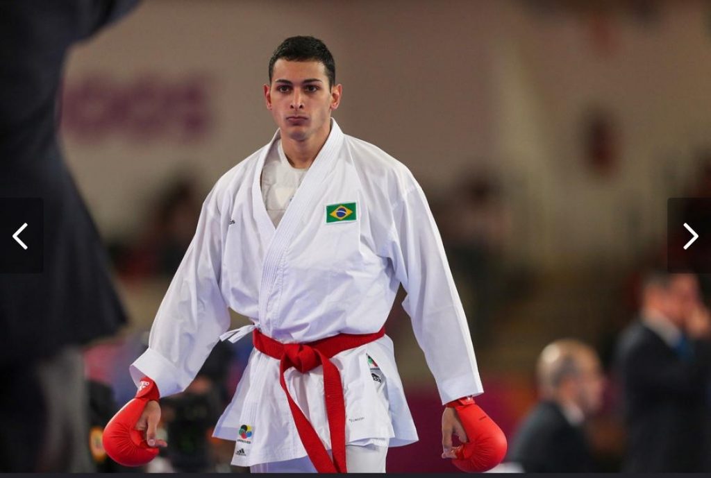 Ex-atleta universitário, Vinicius Figueira, disputa vaga para Tóquio 2020
