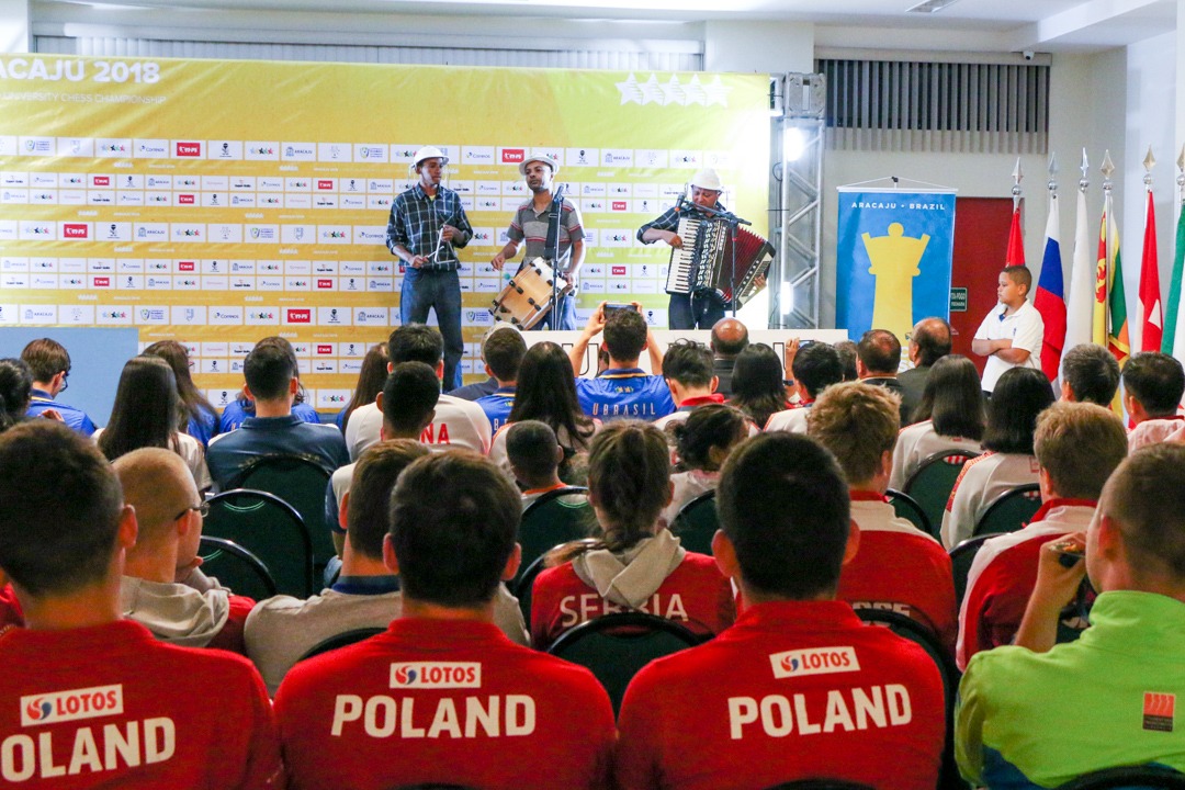 Mundial universitário de xadrez finalizará nesta terça-feira na capital  sergipana, se