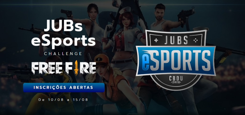 Inscrições abertas para o Free Fire  Brasileiro Universitário de e-Sports  – Confederação Brasileira do Desporto Universitário