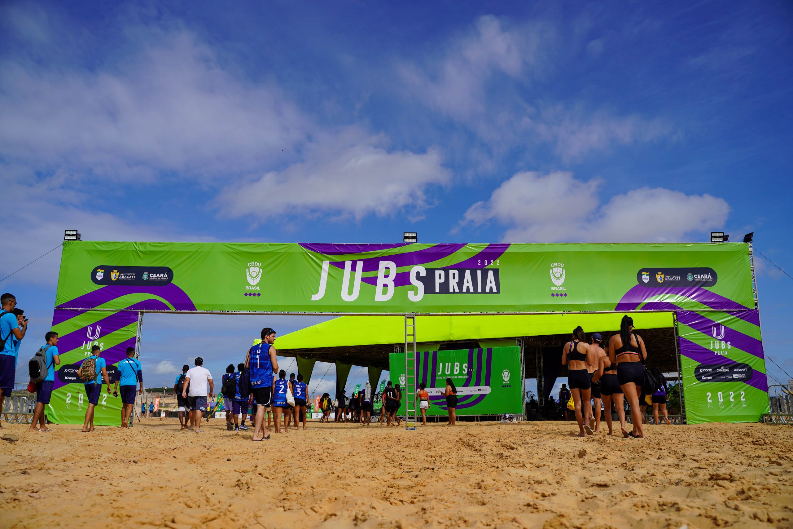 Cerimônia de abertura dos JUBs Praia 2022