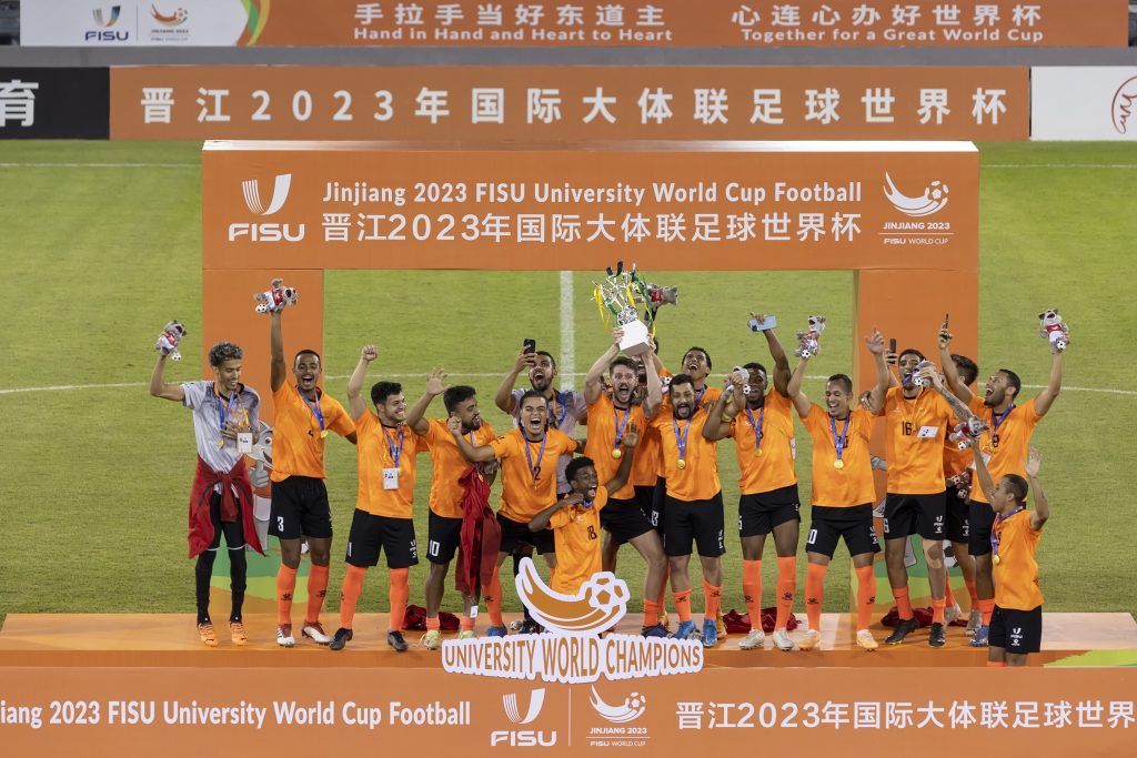 UNIP conquista título inédito na Copa do Mundo Universitária de Futebol